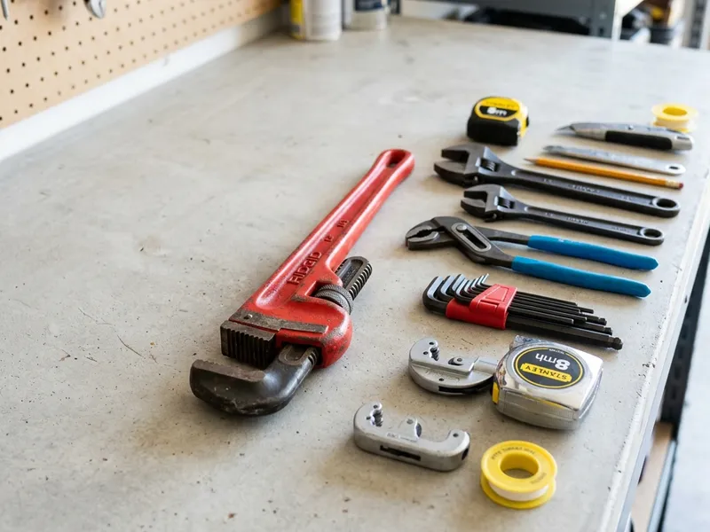 Professional plumbers in Wadsworth, IL equipped with top-tier tools for residential and commercial plumbing services.